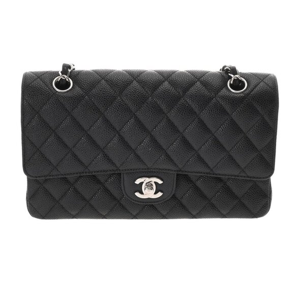 CHANEL Matrasse 11.12 Classic Handbag 9.8" Black/Noir - Picture 1 of 12